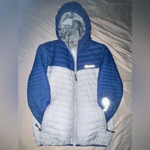 Men’s Large Champion Performance Lightweight Full Zip Hooded Puffer Jacket